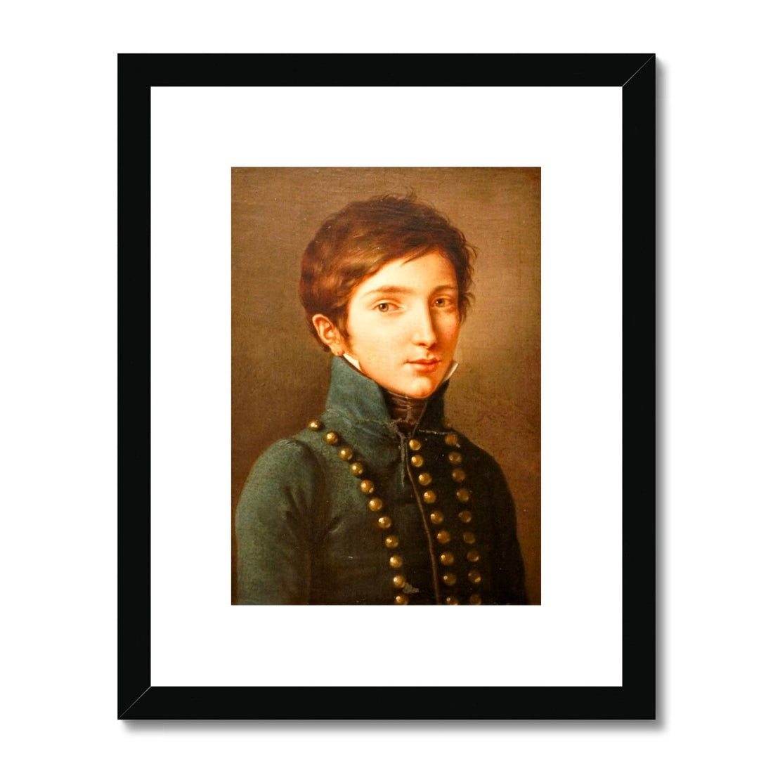 Young Napoleon, 1814, Félix Cottrau, Framed &amp; Mounted Print Ramble &amp; Roam