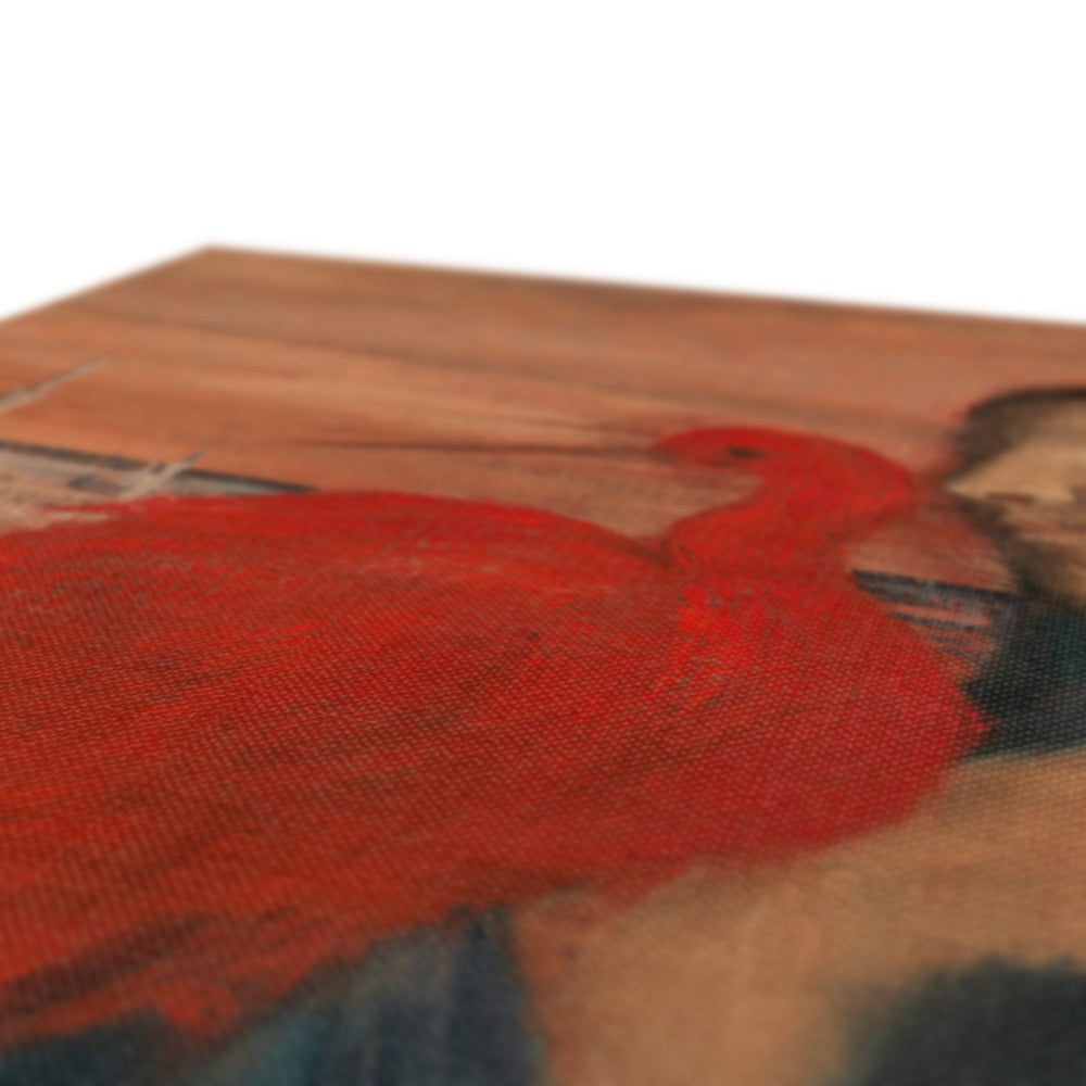 Young Woman with Ibis, Edgar Degas, 1857-62 Canvas Ramble & Roam
