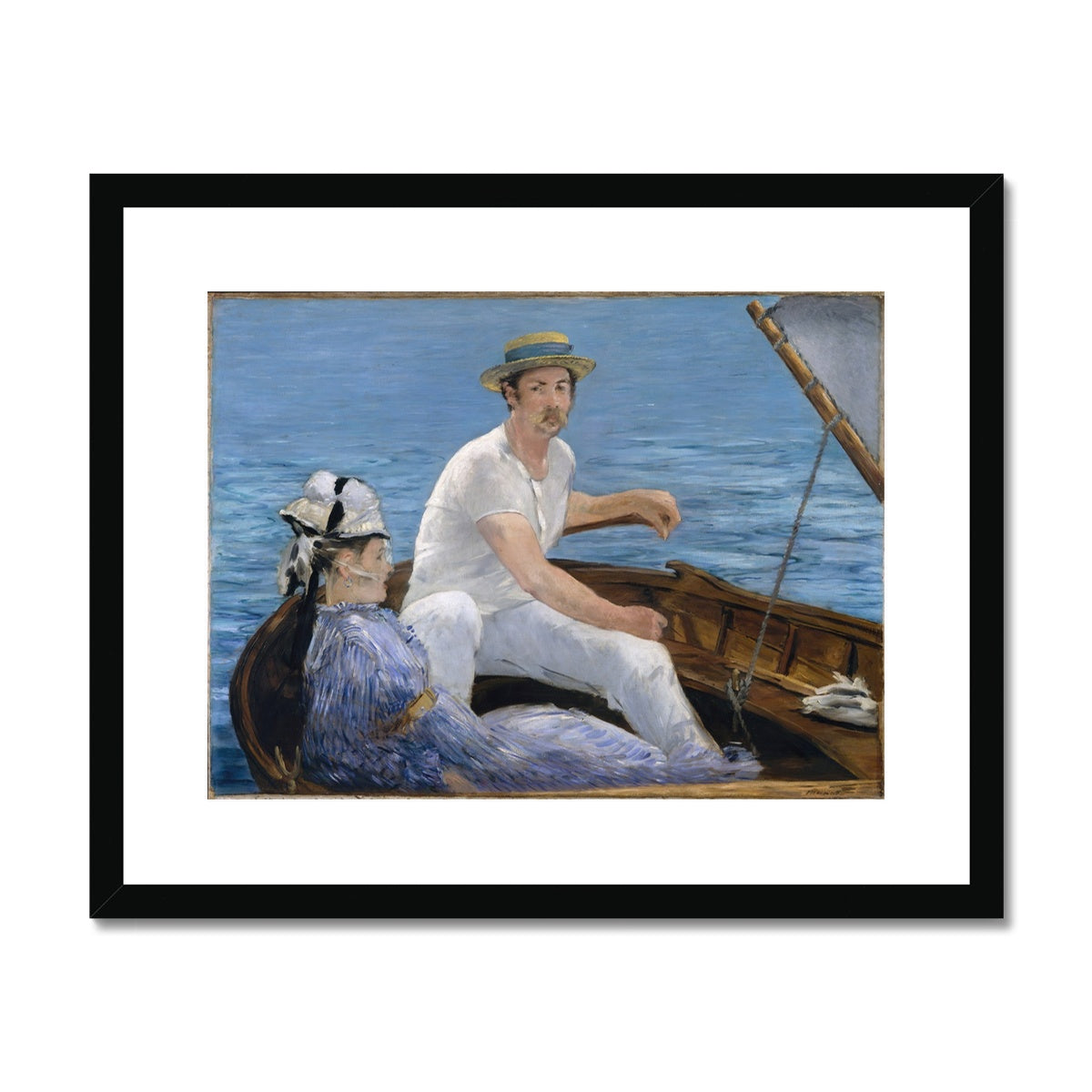boats tbd Framed & Mounted Print