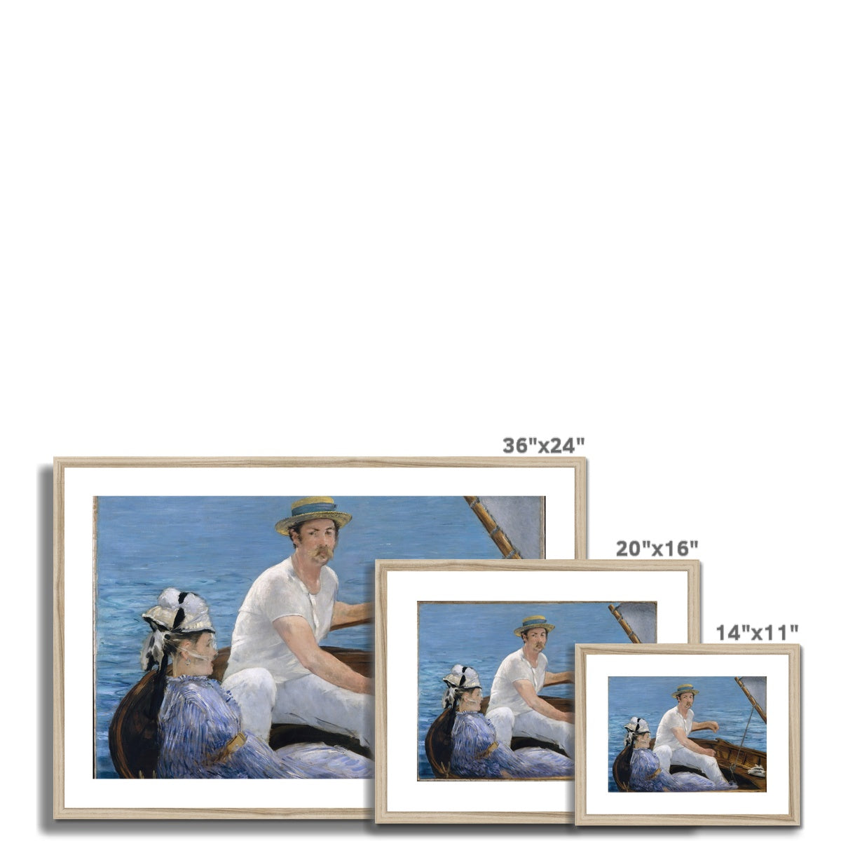 boats tbd Framed & Mounted Print