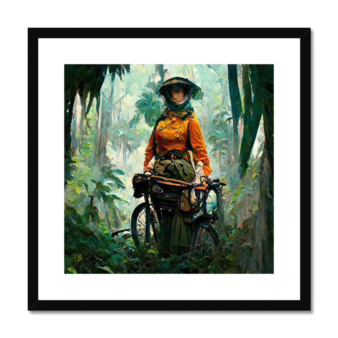 Victorian Jungle Rebel, Framed &amp; Mounted Print