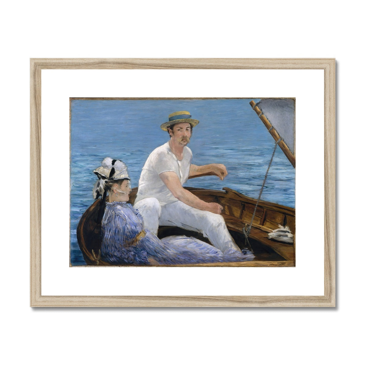 boats tbd Framed & Mounted Print