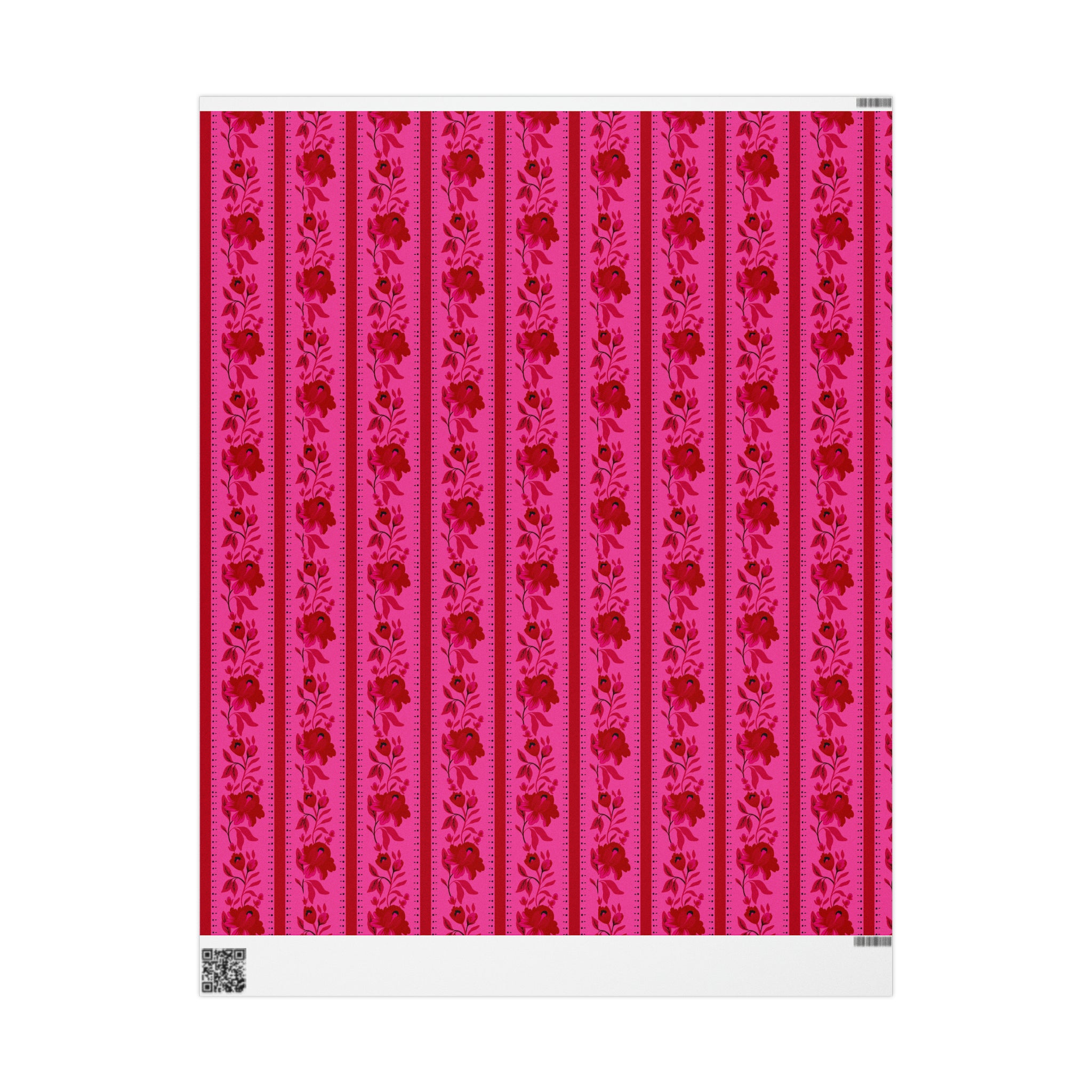 Pink country maximalist gift wrap