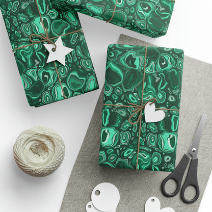 Malachite Wrapping Papers