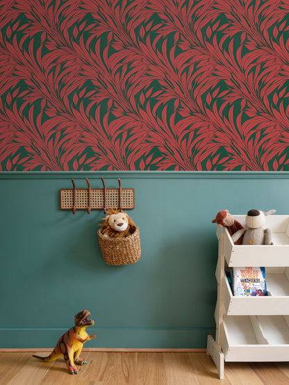 Jungle Wallpaper, peel and stick wallpaper