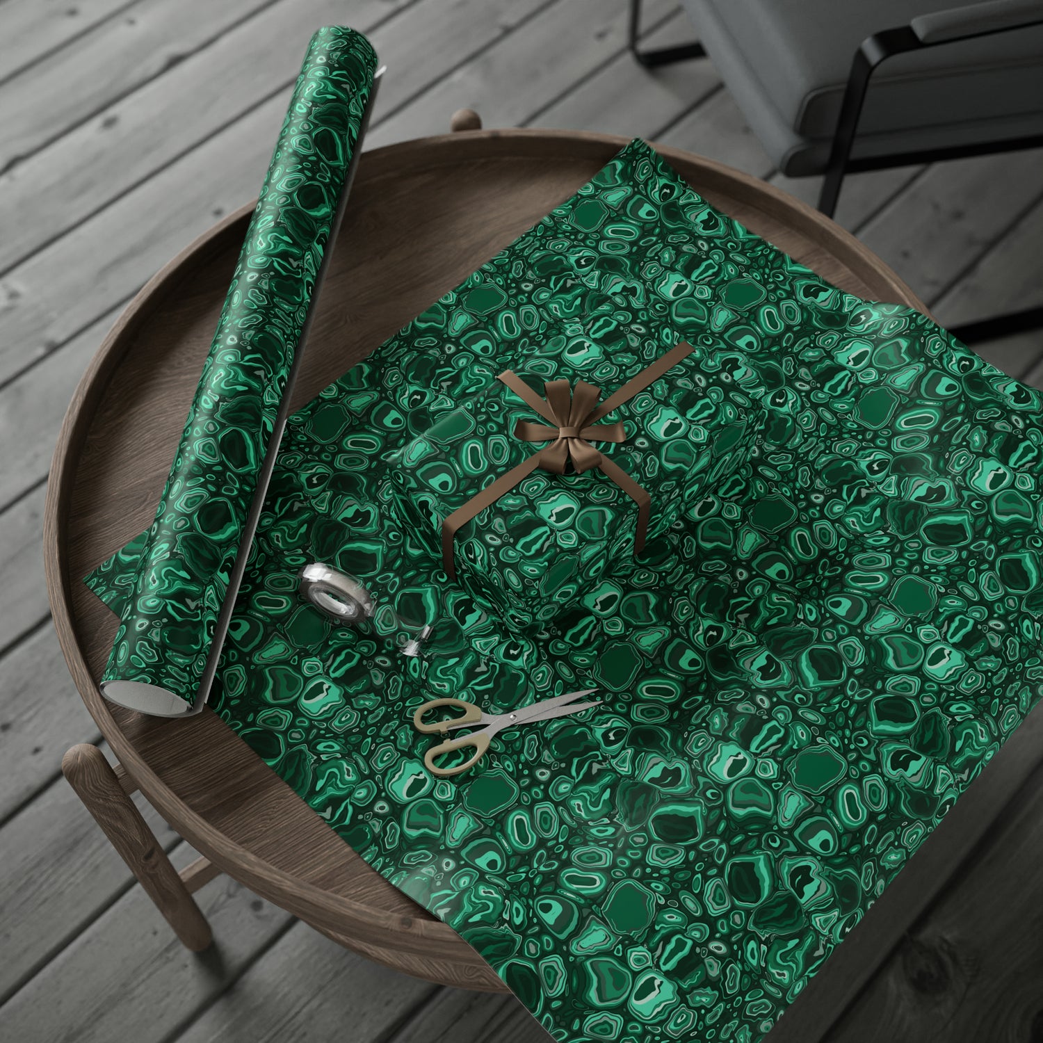 Malachite Wrapping Papers