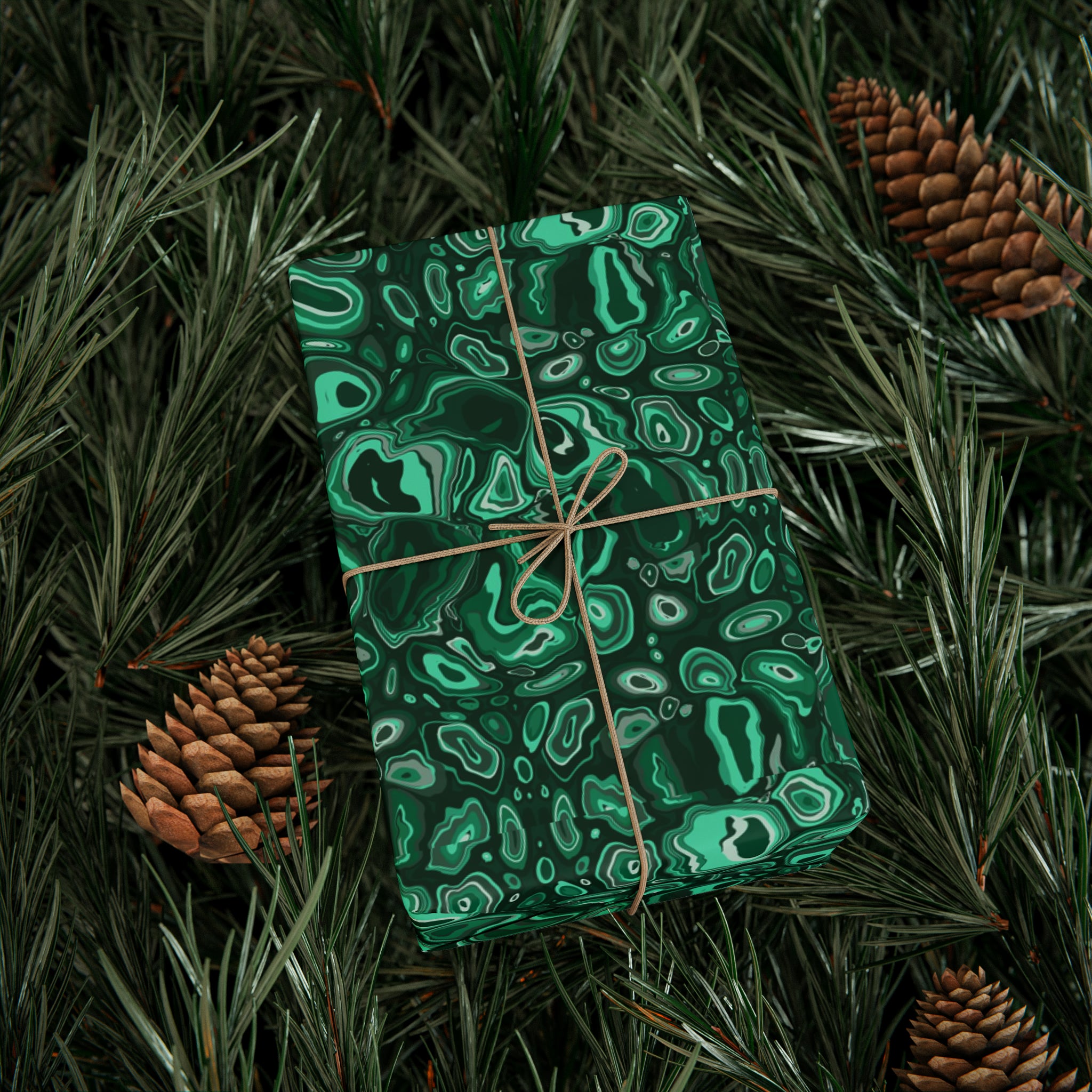 Malachite Wrapping Papers