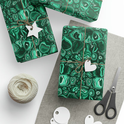 Malachite Wrapping Papers