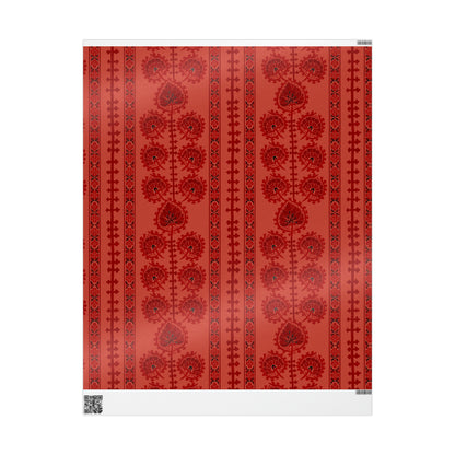 Red suzani Wrapping Papers