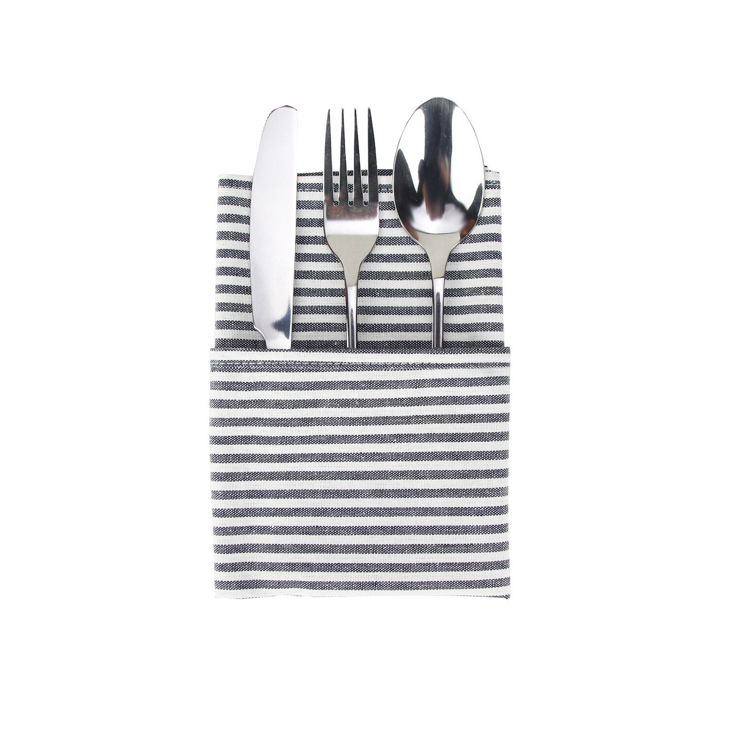 Pin Striped Linen Napkins