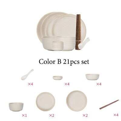 Soft Matte Japanese Dinnerware Set