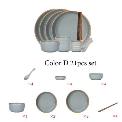 Soft Matte Japanese Dinnerware Set