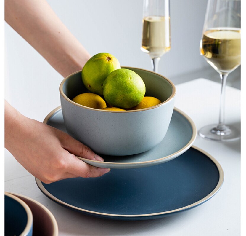 Soft Matte Japanese Dinnerware Set