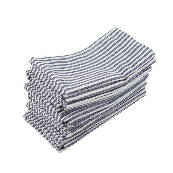 Pin Striped Linen Napkins