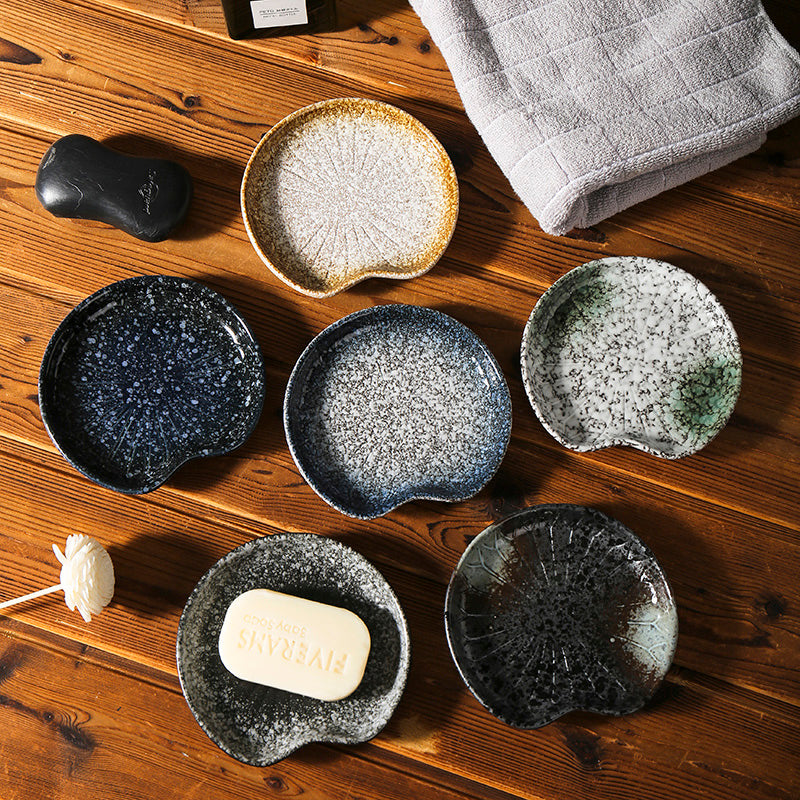 Japanese Ceramic Soap or Ring Dish