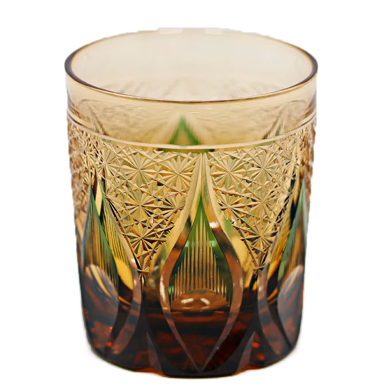 Delicate Bohemian Czech Crystal Glasses