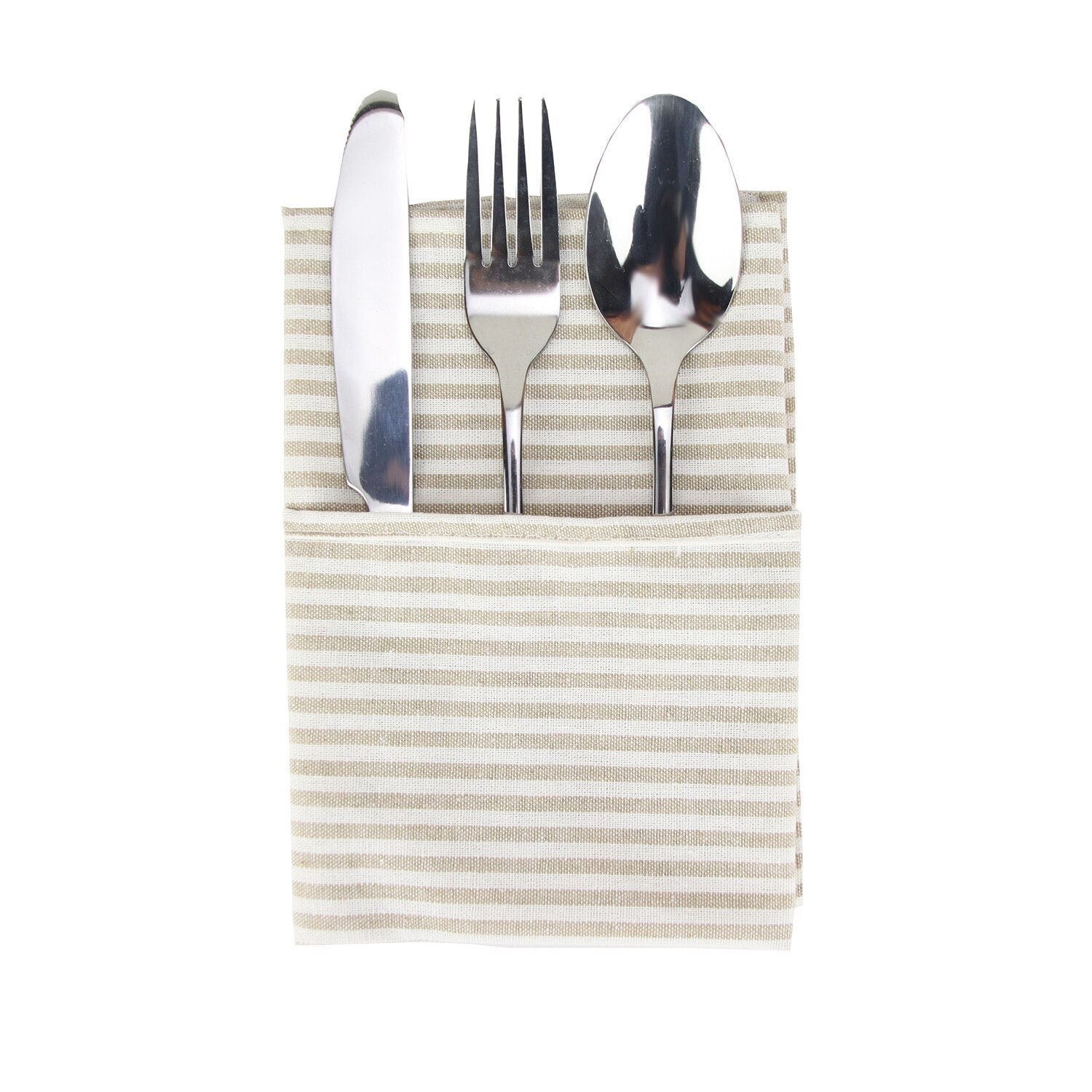 Pin Striped Linen Napkins