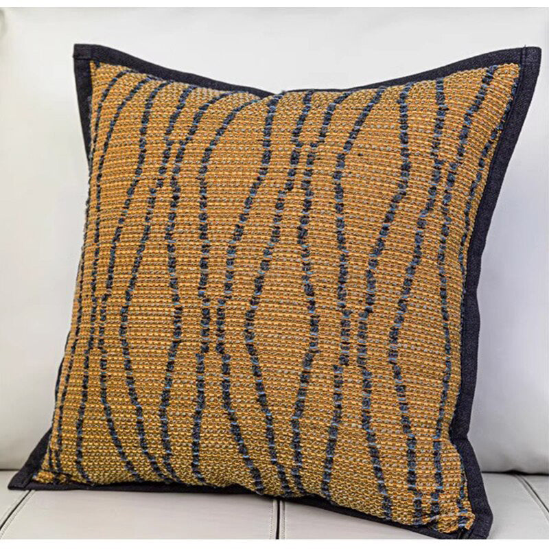 Tiger Stripe Textured Pillow