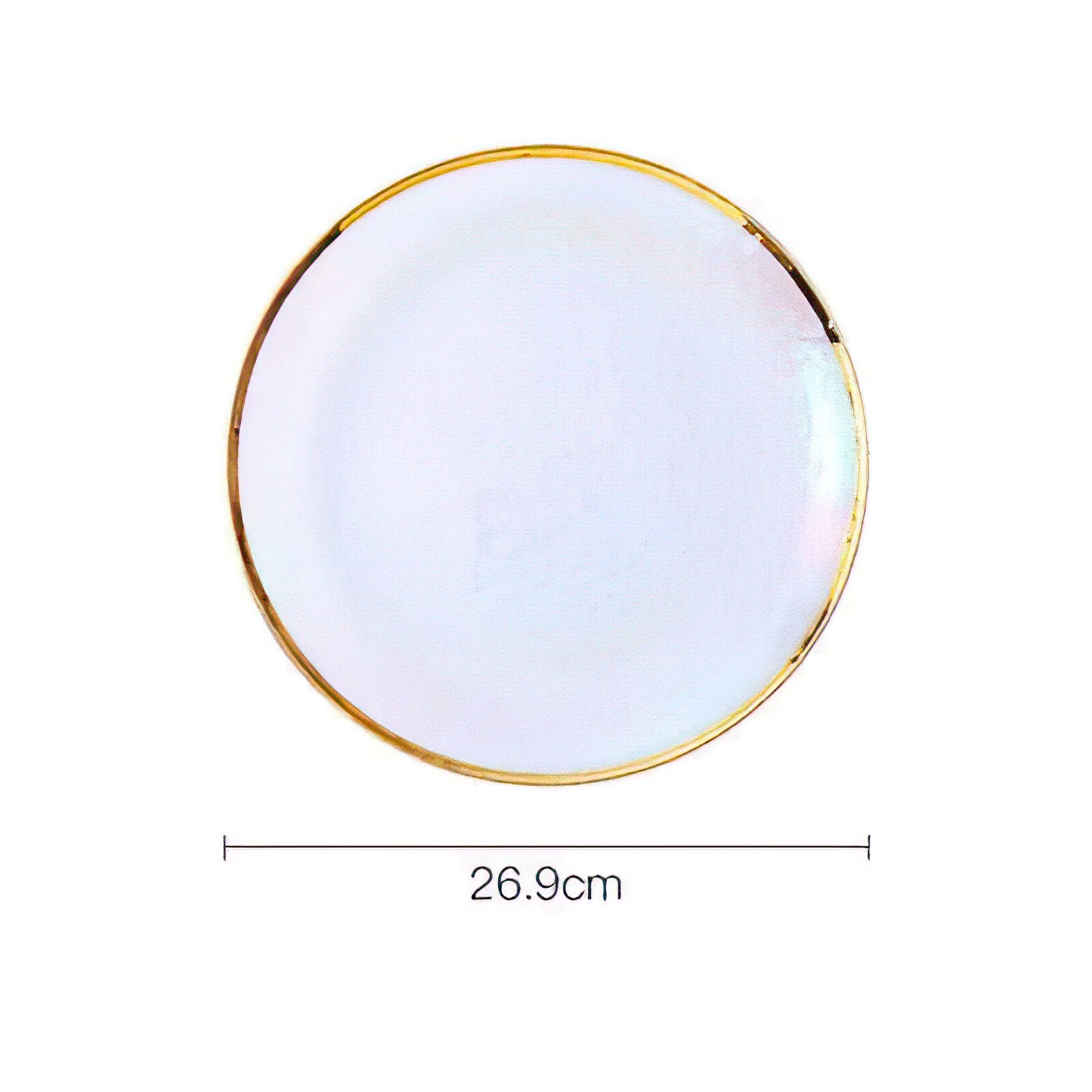 Iridescent Rainbow Glass Tableware