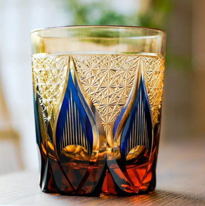 Delicate Bohemian Czech Crystal Glasses