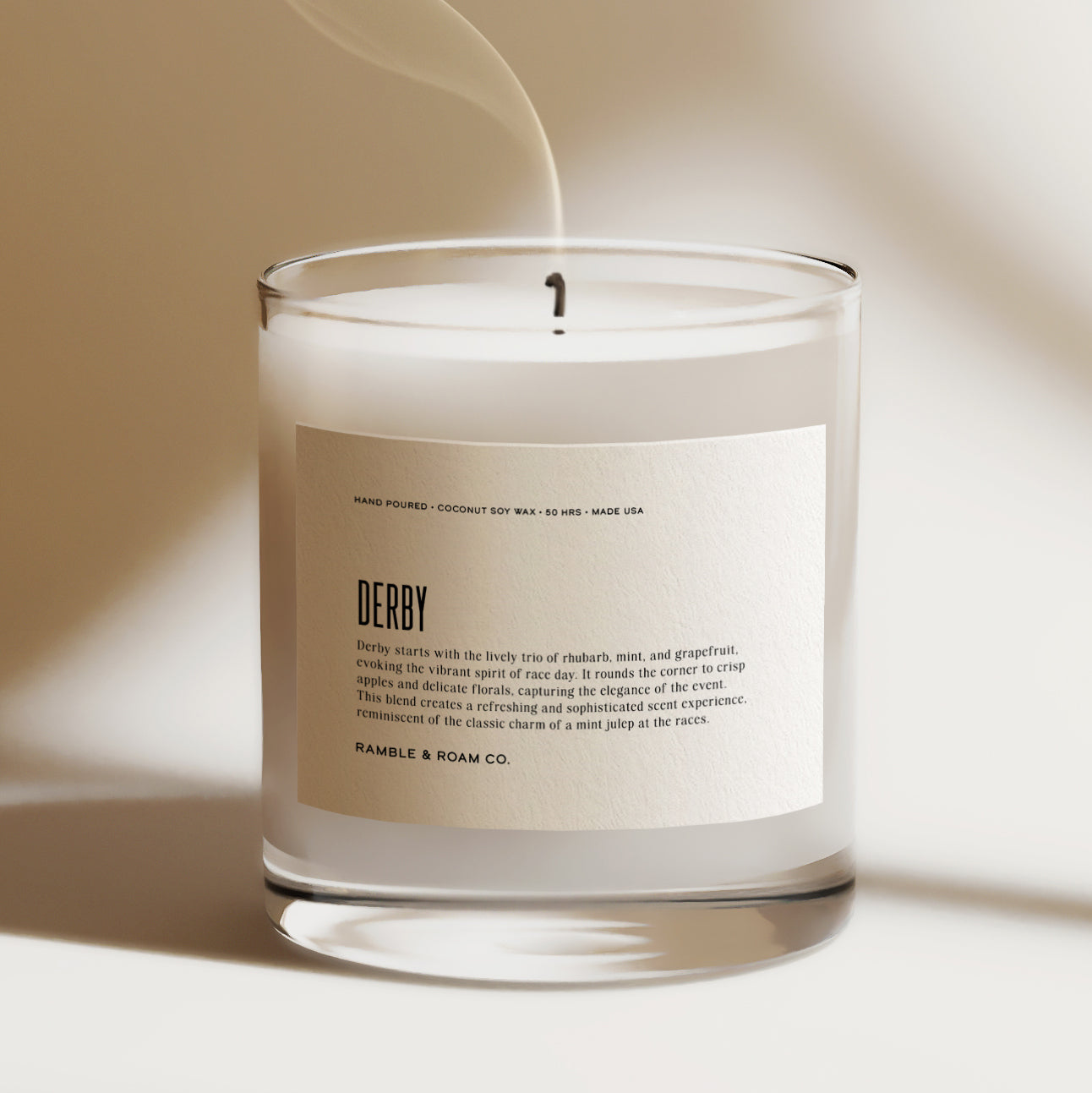 Derby Candle (Hand Poured 11 oz)