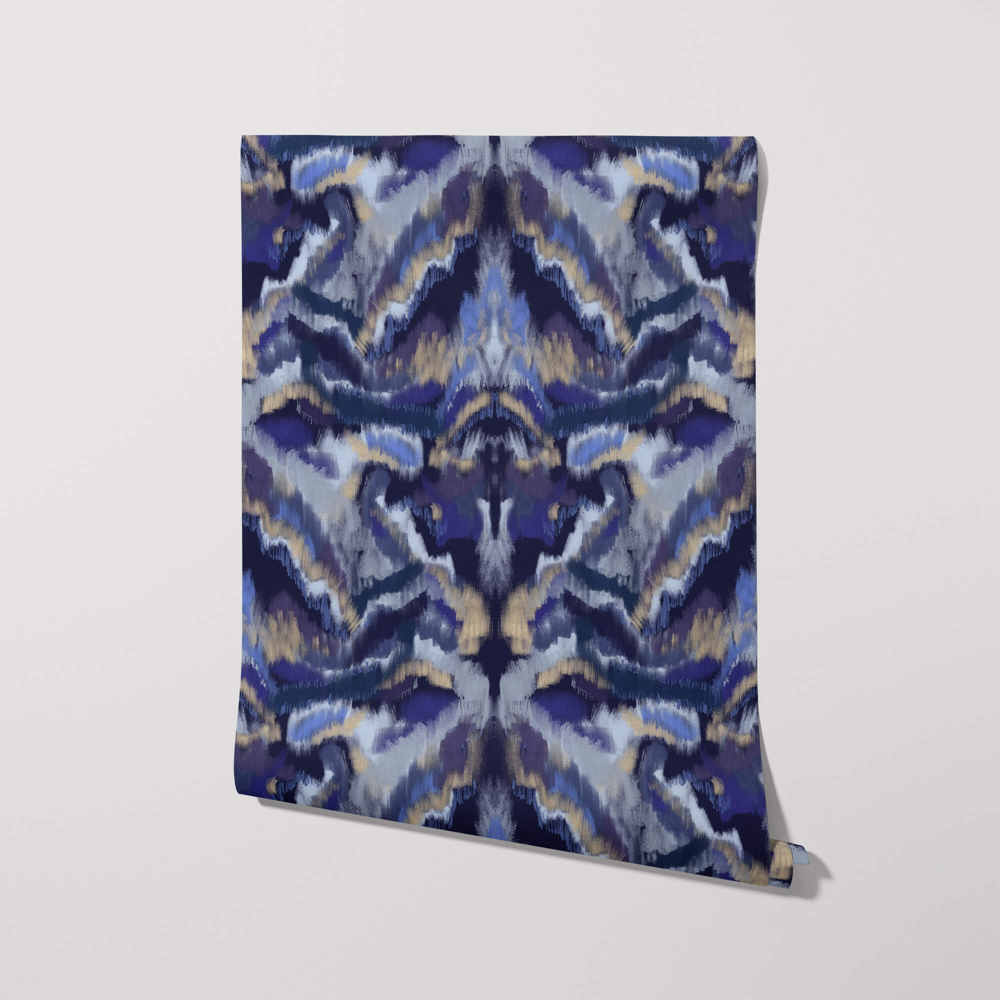 Pastel Iris, Blue Wallpaper
