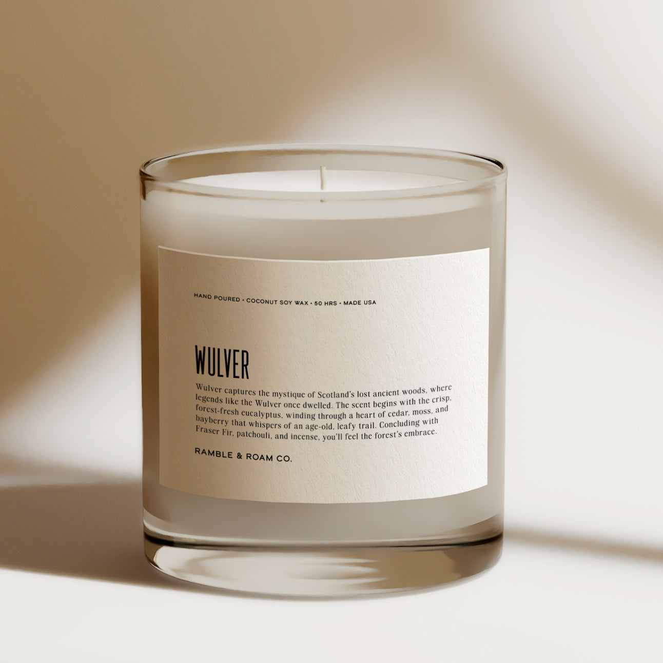 Wulver Candle (Hand Poured 11 oz)