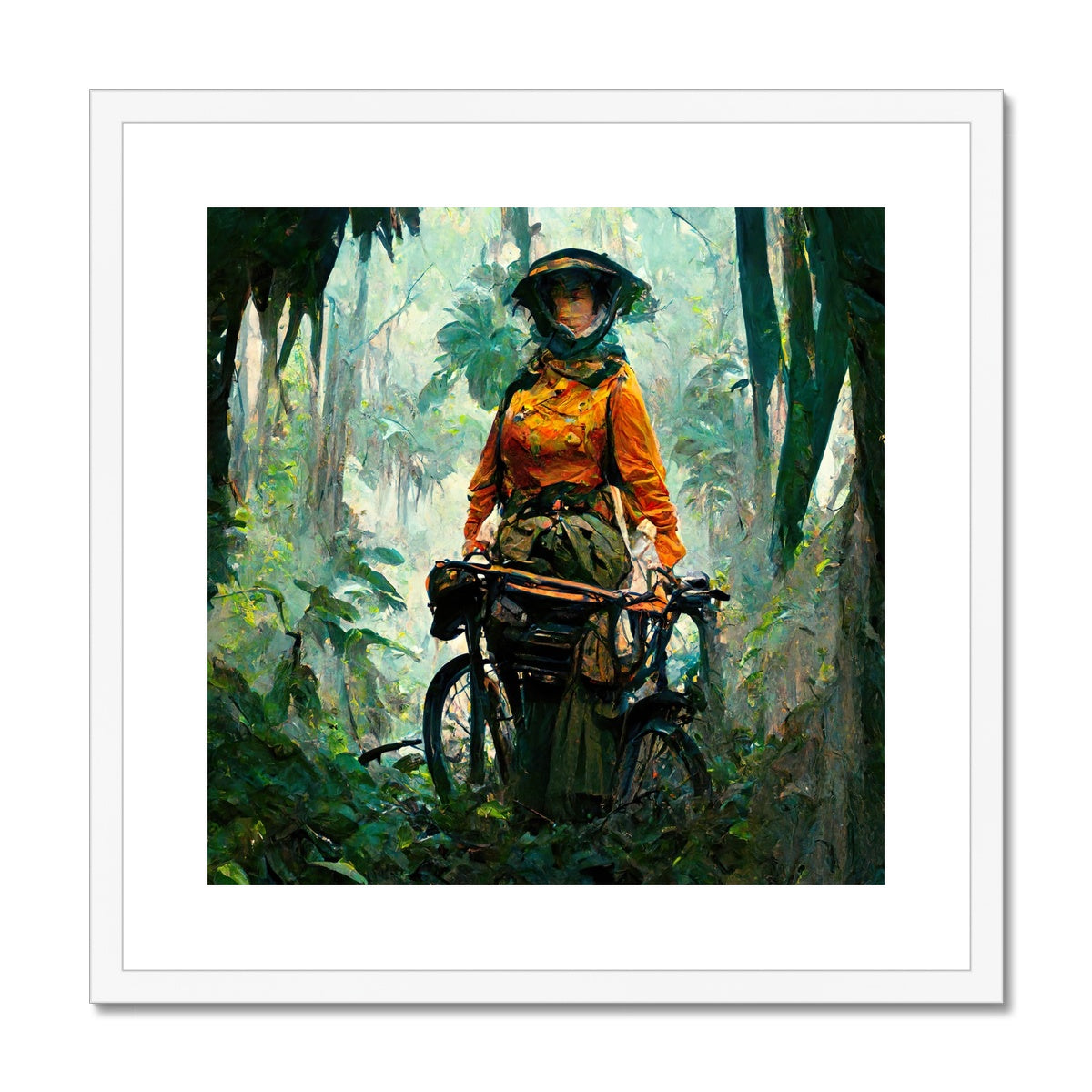 Victorian Jungle Rebel, Framed & Mounted Print