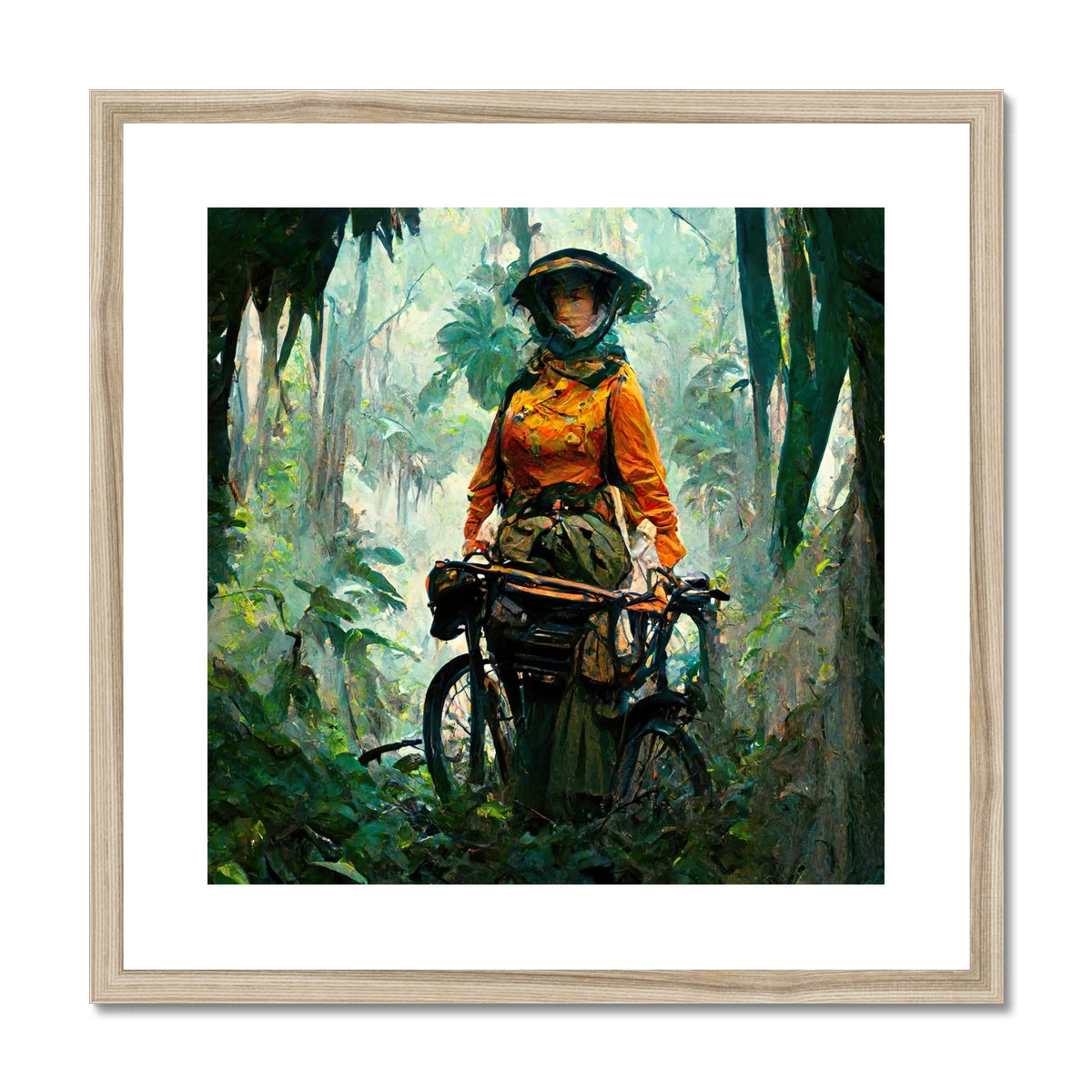 Victorian Jungle Rebel, Framed &amp; Mounted Print