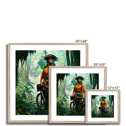 Victorian Jungle Rebel, Framed &amp; Mounted Print