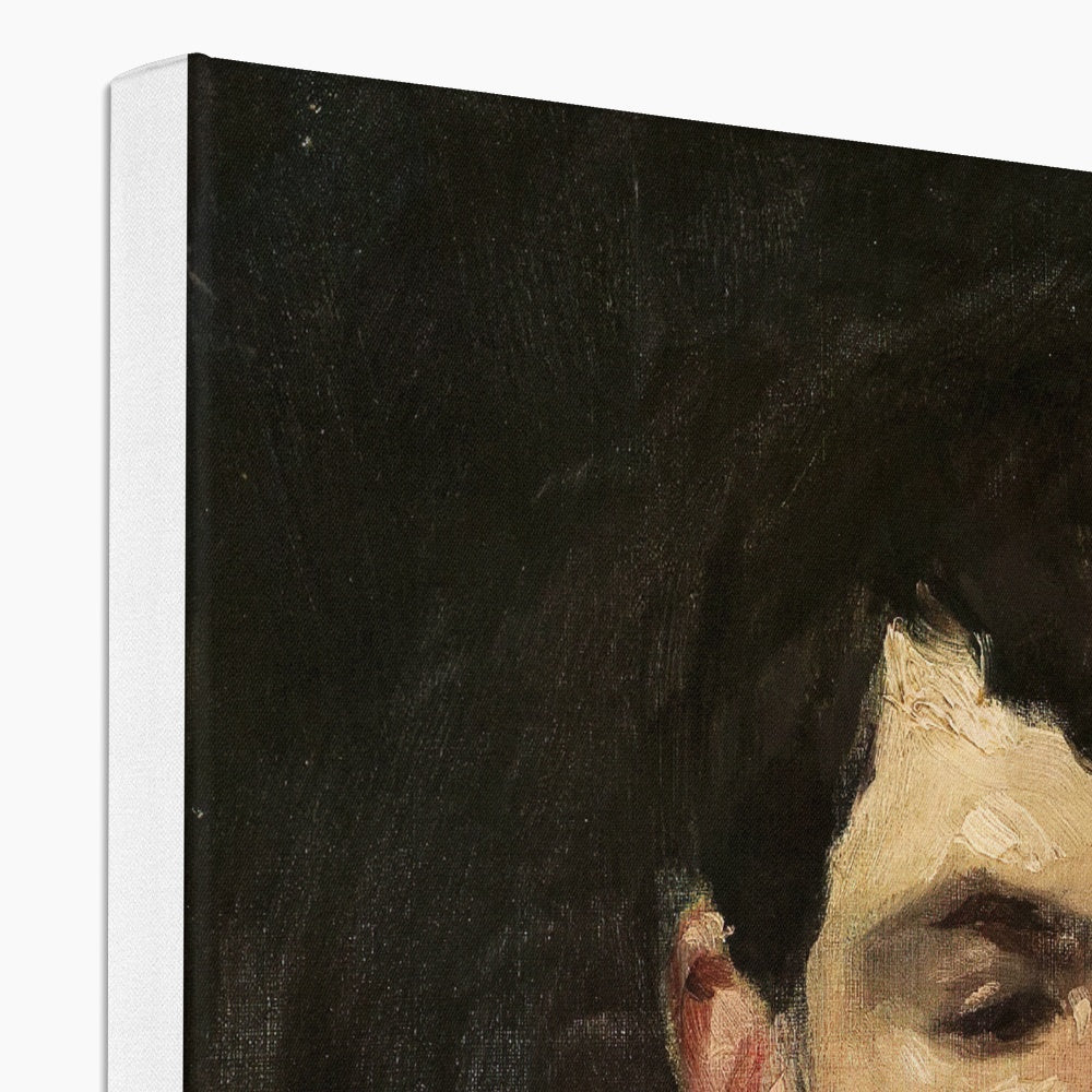 A Study Of A Head, Carolus-Duran, 1885, Canvas Ramble &amp; Roam