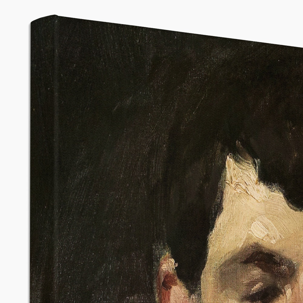 A Study Of A Head, Carolus-Duran, 1885, Canvas Ramble &amp; Roam