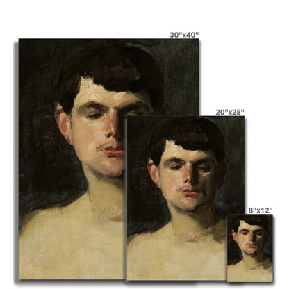 A Study Of A Head, Carolus-Duran, 1885, Canvas Ramble &amp; Roam