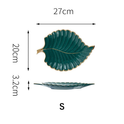 Feather or Leaf Trays, Serving or Catchall Ramble &amp; Roam