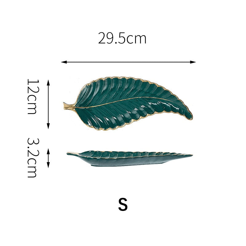 Feather or Leaf Trays, Serving or Catchall Ramble & Roam