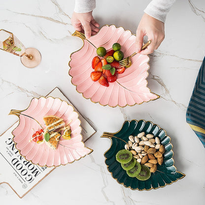 Feather or Leaf Trays, Serving or Catchall Ramble &amp; Roam