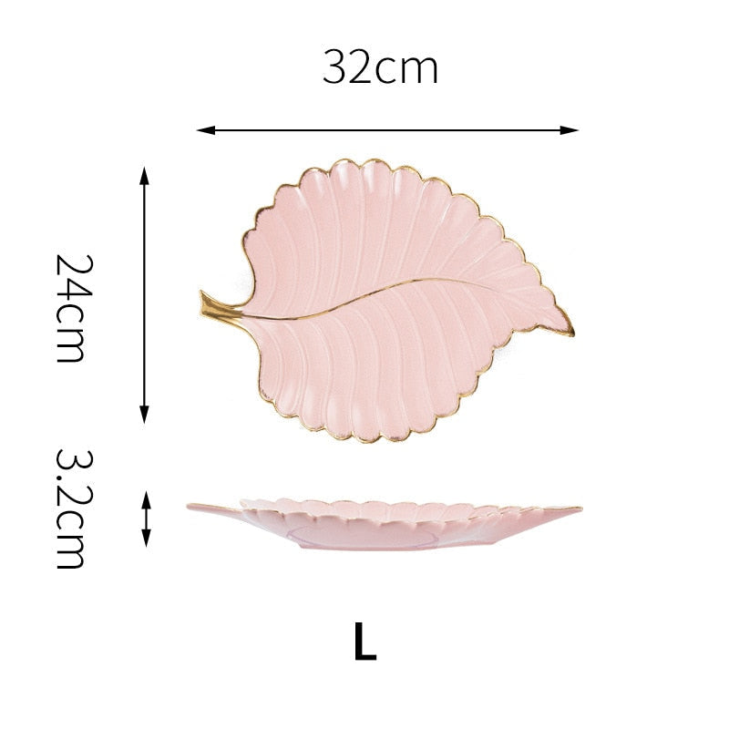 Feather or Leaf Trays, Serving or Catchall Ramble & Roam