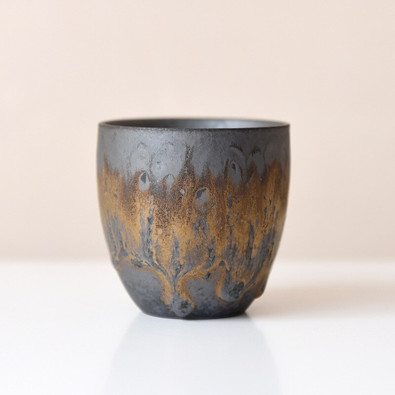 Gilt Ceramic Tea Cups, Handmade Ramble &amp; Roam