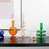 Glass candlesticks Ramble & Roam