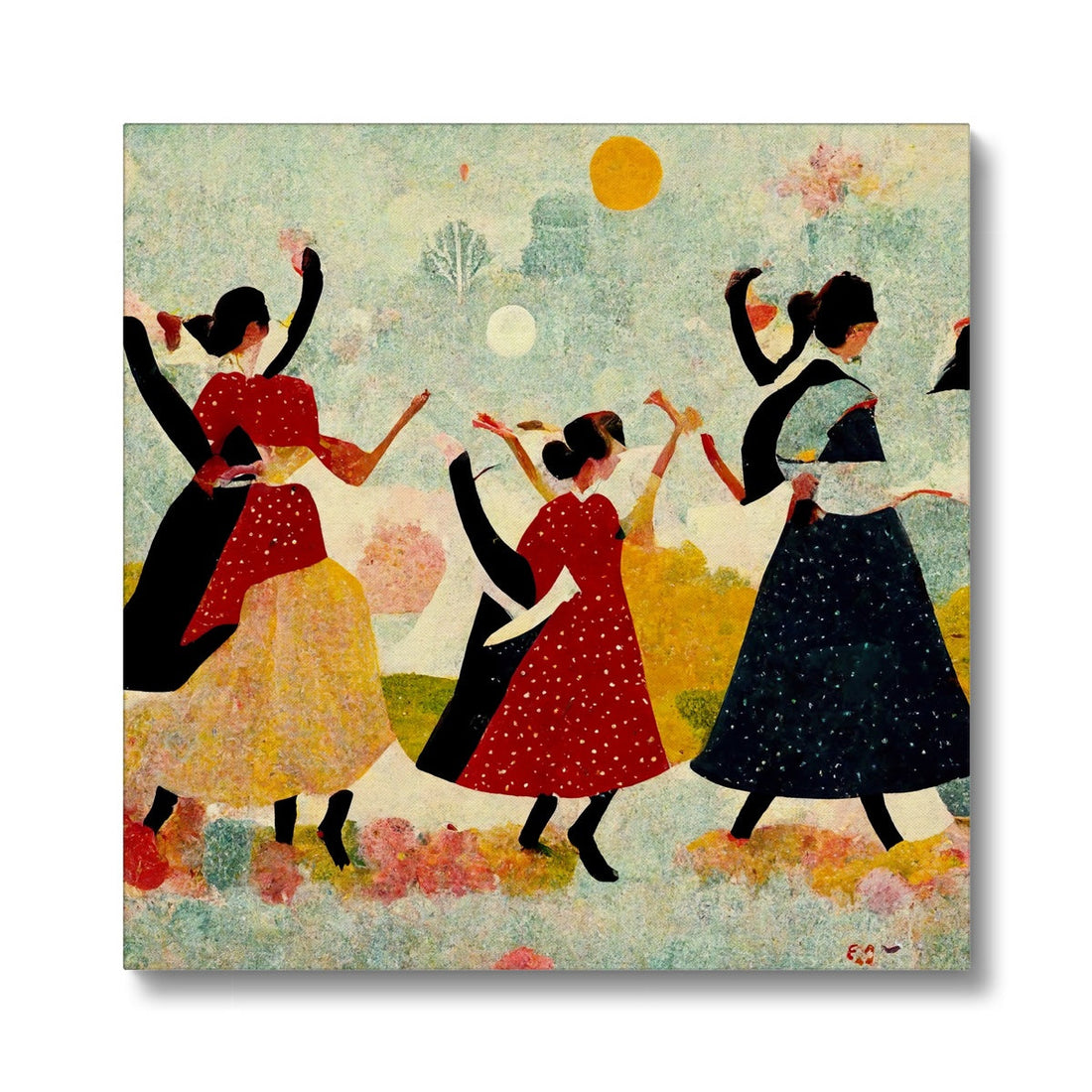 Grandma Moses witches Eco Canvas Ramble &amp; Roam