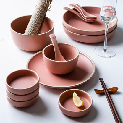 Soft Matte Japanese Dinnerware Set