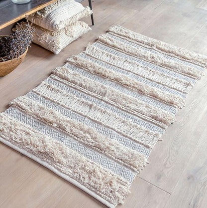 Indian Thick Soft Wool Layering Rugs, 2x3ft Ramble &amp; Roam