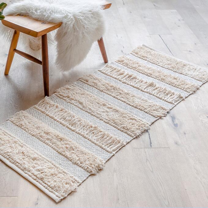 Indian Thick Soft Wool Layering Rugs, 2x3ft Ramble &amp; Roam