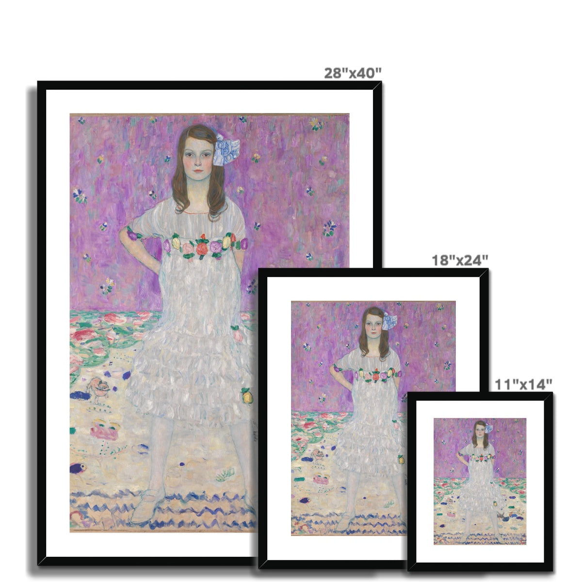 Mäda Primavesi, Gustav Klimt  Framed &amp; Mounted Print Ramble &amp; Roam