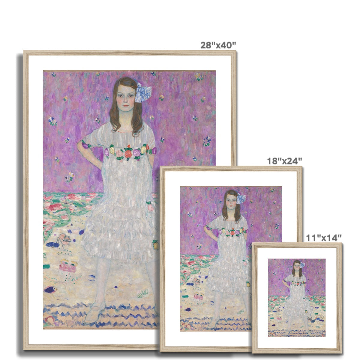 Mäda Primavesi, Gustav Klimt  Framed &amp; Mounted Print Ramble &amp; Roam