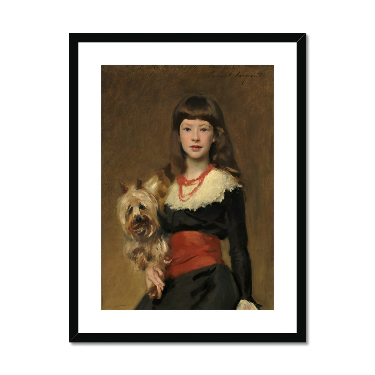 Miss Beatrice Townsend, John Singer Sargent, 1882 Framed & Mounted Print Ramble & Roam