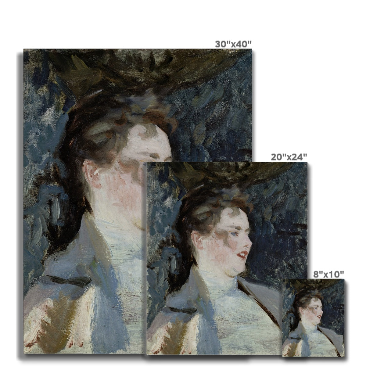 Miss Violet Sargent, John Singer Sargent, 1882, Canvas Ramble & Roam