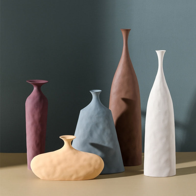 Morandi Ceramic Flower Vases Ramble & Roam