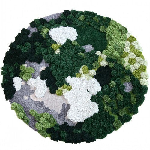 Tufting Rugs/moss Rug/tufted Rug/3d Rugs 