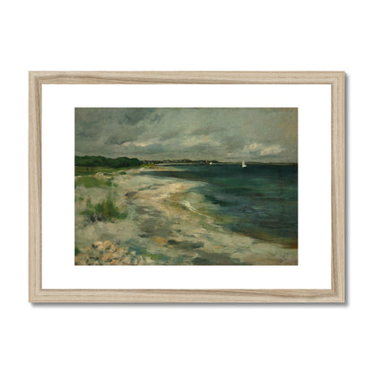 Ocean look up Framed &amp; Mounted Print Ramble &amp; Roam